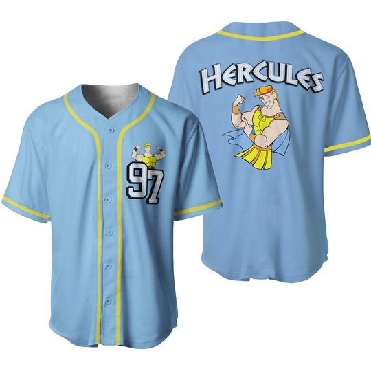 Disney Parks Hercules Baseball Jersey