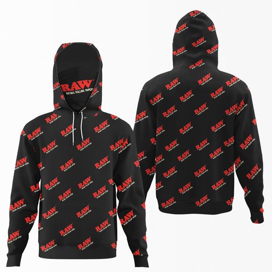 Rolling Papers X RAW Rawler Smokers Hoodie with Face Mask