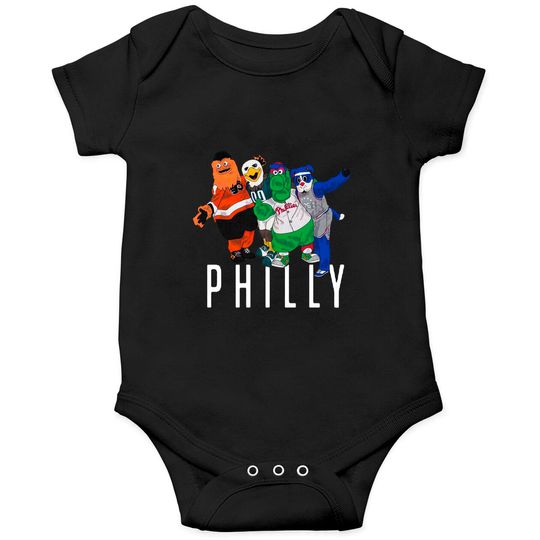 Philly Mascots - Eagles - Onesies