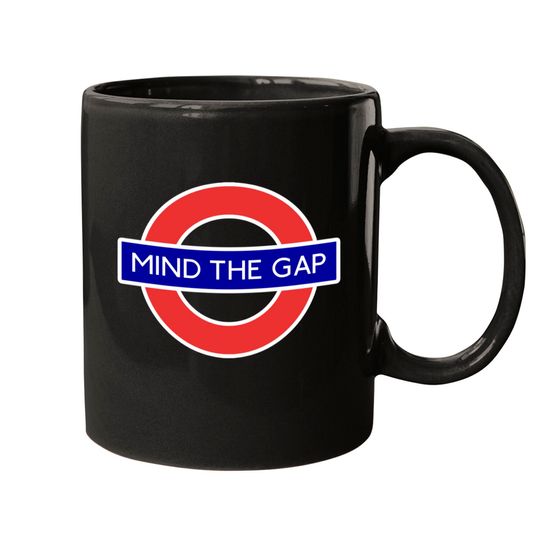 London Souvenir Mind The Gap Underground Tube Mugs