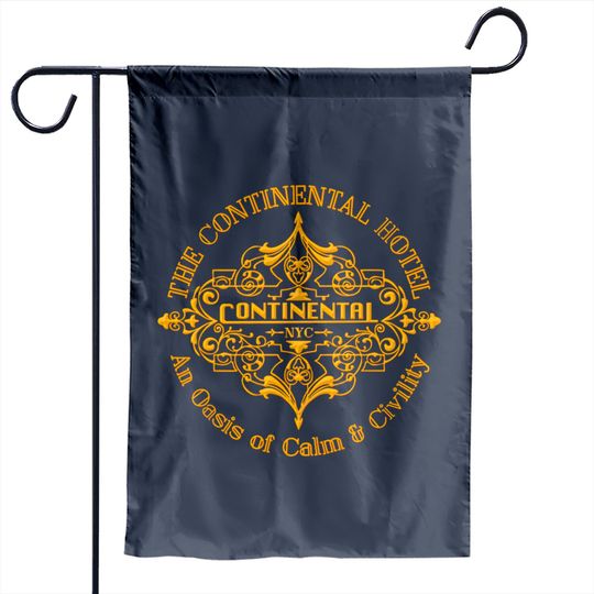 The Continental Hotel - John Wick - Garden Flags