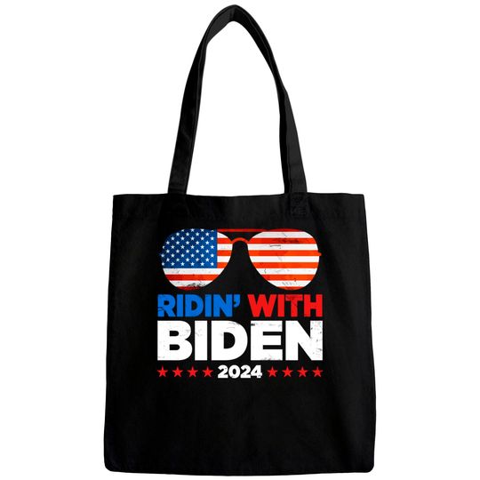 Ridin' With Biden Joe Biden 2024 Election For Pres Bags