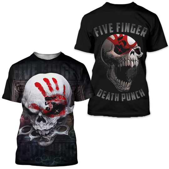 T shirt Hard Rock Five Finger Death Punch