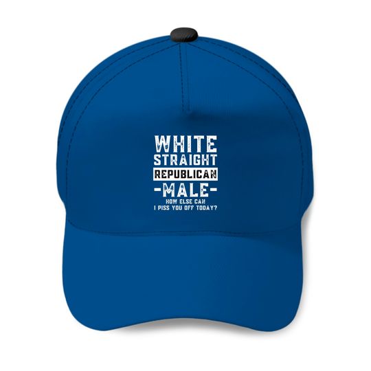 White, straight, republican, male Men Baseball Cap Baseball Caps