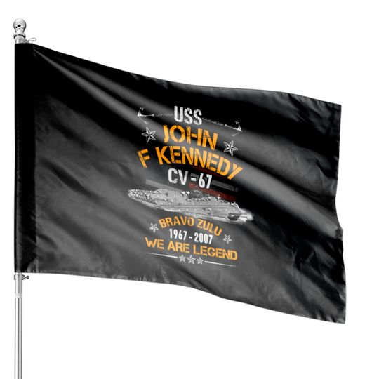 USS Uss John F Kennedy CV 67 House Flags