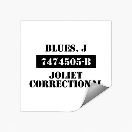 Joliet Blues Prison Sticker - Blues Brothers - Stickers