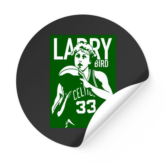 Larry Bird Classic Stickers
