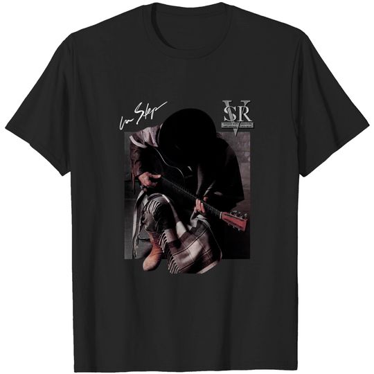 Stevie Ray Vaughan In Step Black Adult T-Shirt