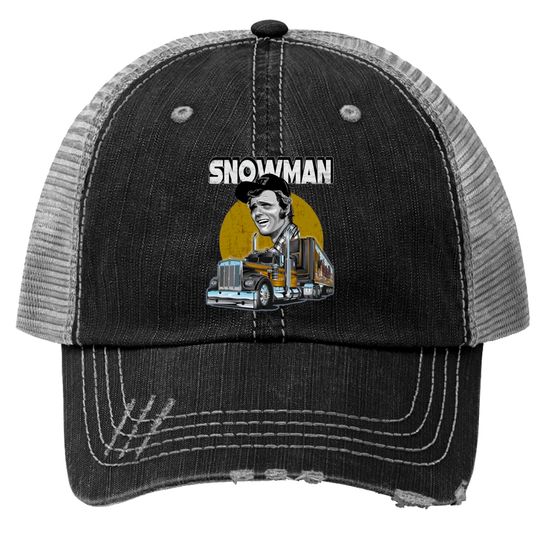 Jerry Reed Snowman Classic Trucker Hats