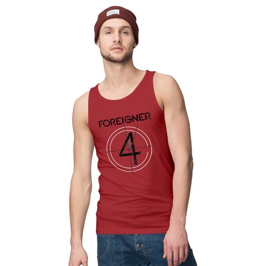 Foreigner Band Tank Tops