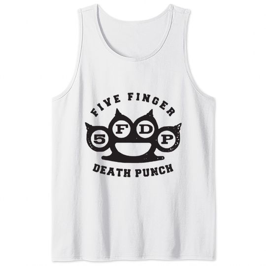Official Five Finger DeathPunch Knuckles Baseball Tank Tops