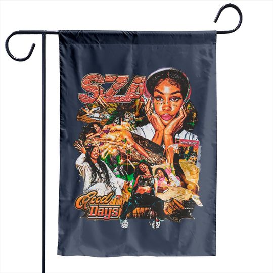 SZA Vintage Garden Flag, SZA Styles Garden Flags, Concert Garden Flag HA-011