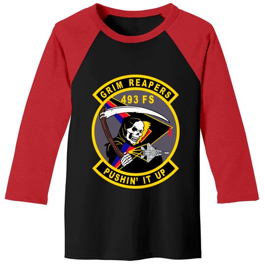 493rd Fighter Squadron - 493rd Fighter Squadron - Baseball Tees