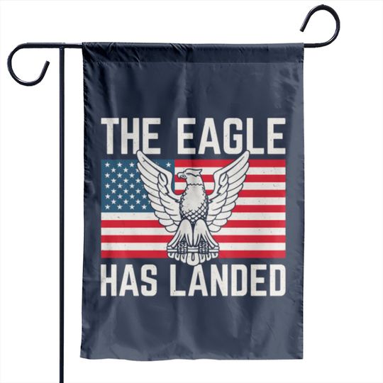 The Eagle Has Landed Scouting Garden Flags