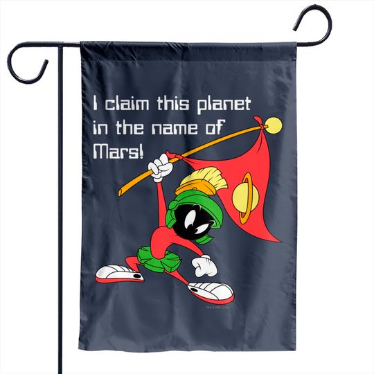 MARVIN THE MARTIAN™ Claiming Planet Garden Flags