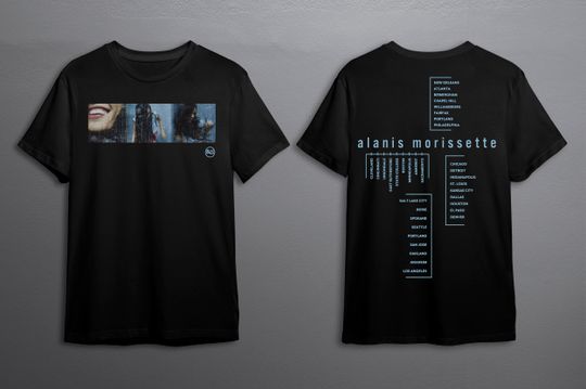 Vintage 90 Alanis Morissette Tour T-shirt