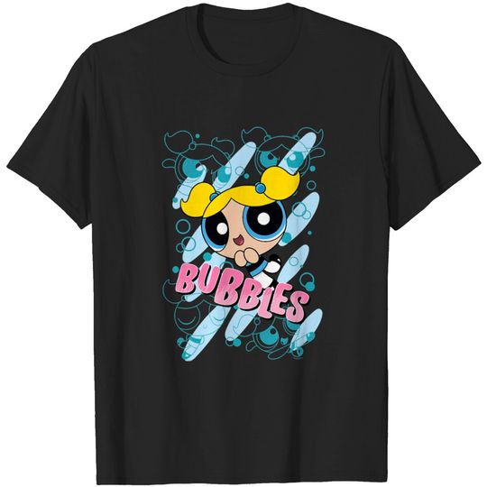 CN The Powerpuff Girls Bubbles Moves T-Shirt T-shirt