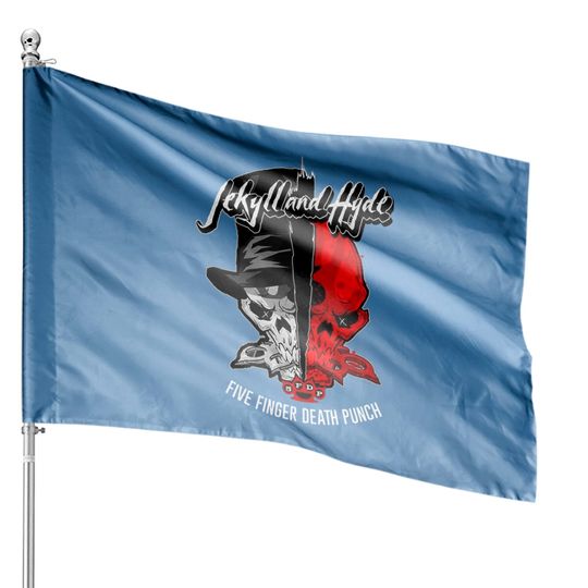 Five Finger Death Punch House Flags - Jekyll & Hyde