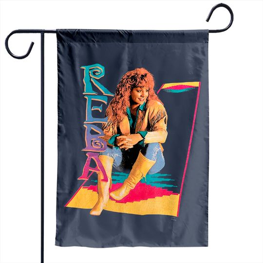 Reba Mcentire Garden Flags, 1992 90s Vintage Men Garden Flags, Black Garden Flag, Vintage Garden Flag