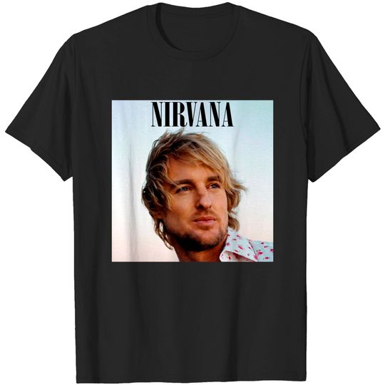 Vintage Owen Wilson Nirvana Shirt, Retro Owen Wilson T-Shirt