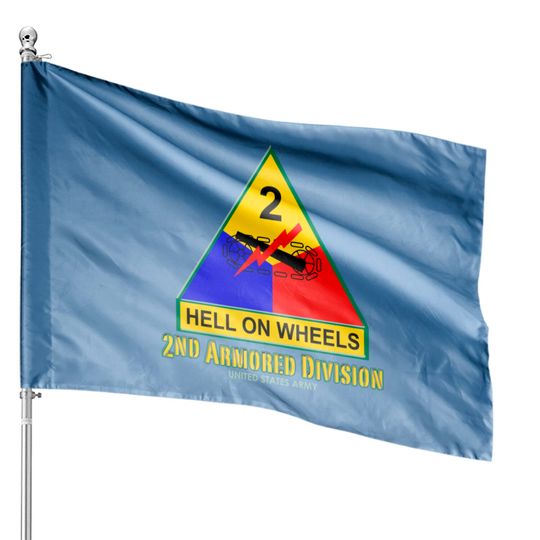 2Nd Armored Division House Flags