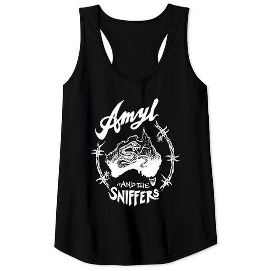 Amyl and The Sniffers Tank Tops, Amyl Show and the Evahn American Tour 2022 Shirt