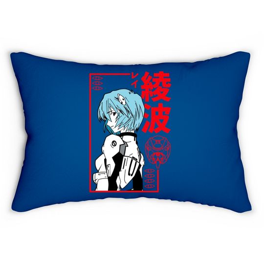 Evangelion Rei Ayanami Lumbar Pillows | Anime Lumbar Pillow | Anime Manga Lumbar Pillow