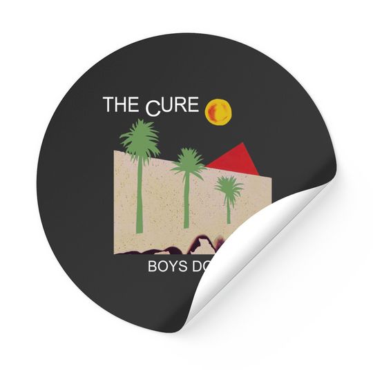 The Cure Boys Don't Cry Stickers