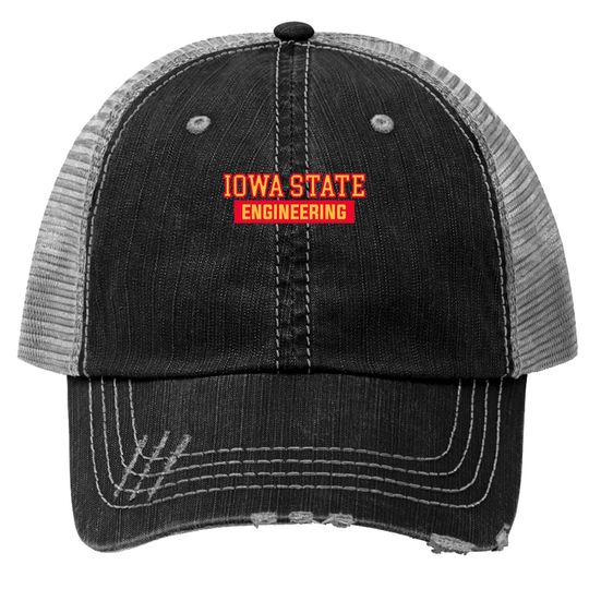 Iowa State Engineering (Block Label) - Isu - Trucker Hats