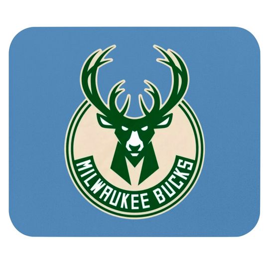 Milwaukee Bucks Unisex Jersey Short Sleeve V-Neck Mouse Pad