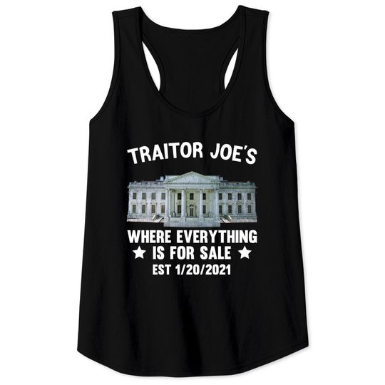 Traitor Joe's Tank Tops Traitor Joe's Where Everthing Is For Sale