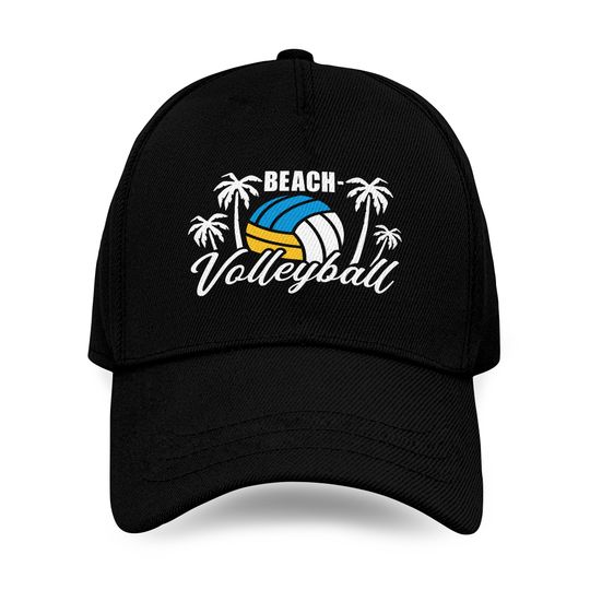 Beach Volleyball Baseball Caps