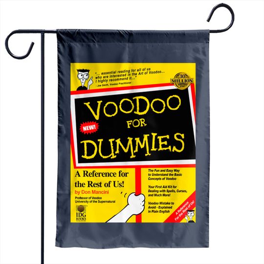 Voodoo For Dummies - Childs Play - Garden Flags