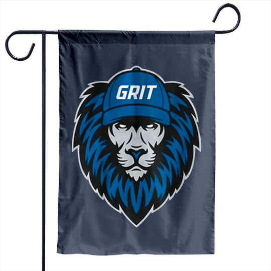 Grit Garden Flags, Detroit Lions Dan Campbell Grit Garden Flags