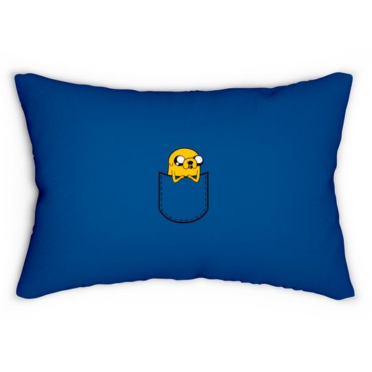 Adventure Time Pocket Jake Lumbar Pillows