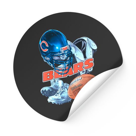 Vintage Chicago Bears Stickers