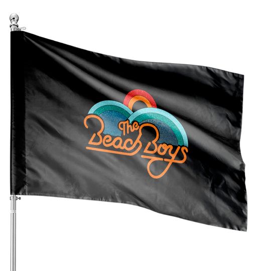 Beach Boys Simple Sun House Flags