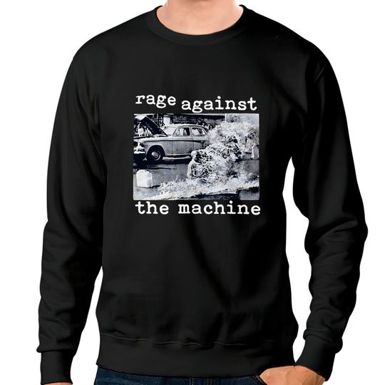 Large Rage Aganist The Machine band Sweatshirts