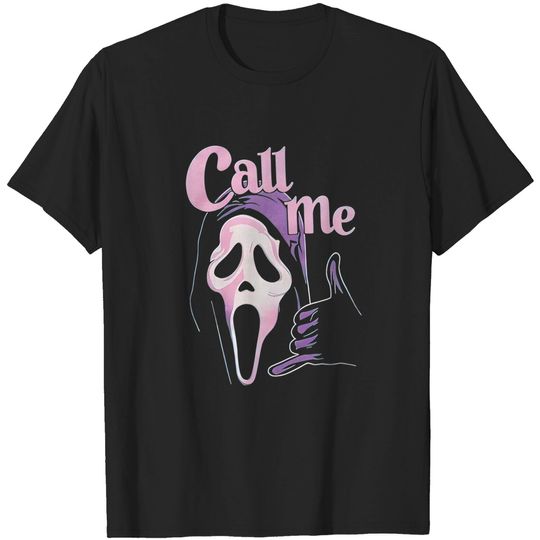 Vintage Scream Ghost Face Call Me  Shirt