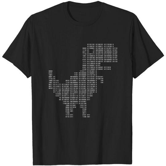 Google dinosaur | 404 | Dinosaur Binary | Dino | T-shirt