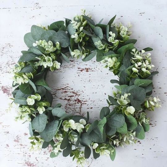 Large Eucalyptus Wreath | All Season Wreath | Indoor & Outdoor Wreath