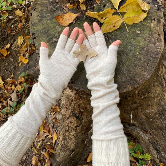 Fingerless Winter Gloves Gift For Christmas