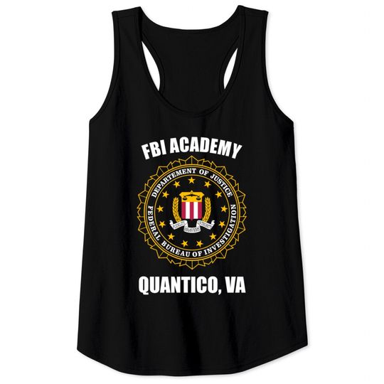 FBI academy Tank Tops