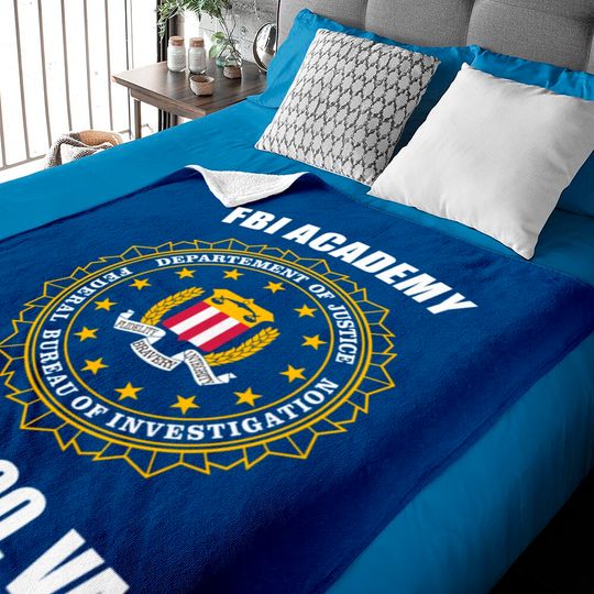 FBI academy Baby Blankets
