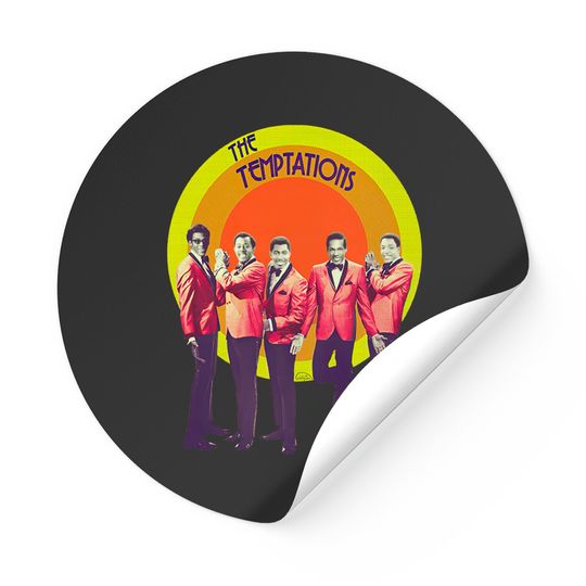The Temptations Band Stickers