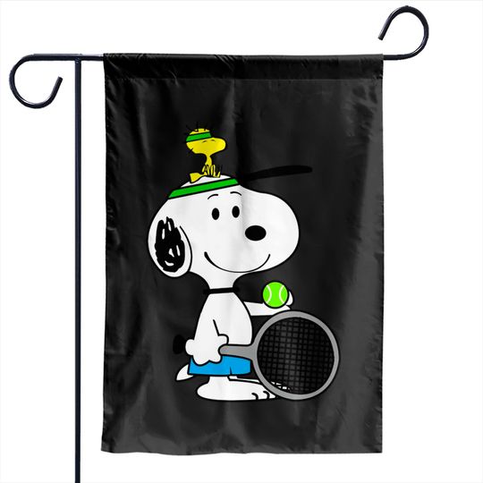 Snoopy Tennis Time - Snoopy Fan - Garden Flags