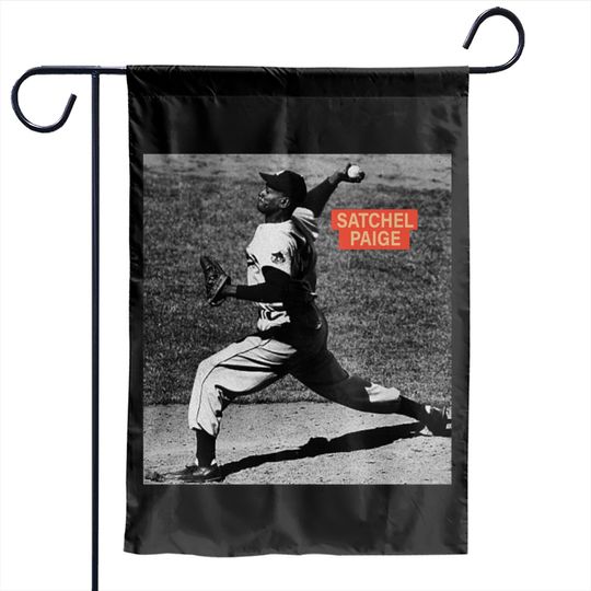 Satchel Paige Major League and Negro League Baseball Unisex Garden Flags