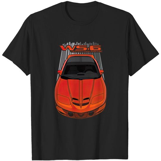 Pontiac Trans Am WS6 4thgen - Orange - Orange Ws6 - T-Shirt