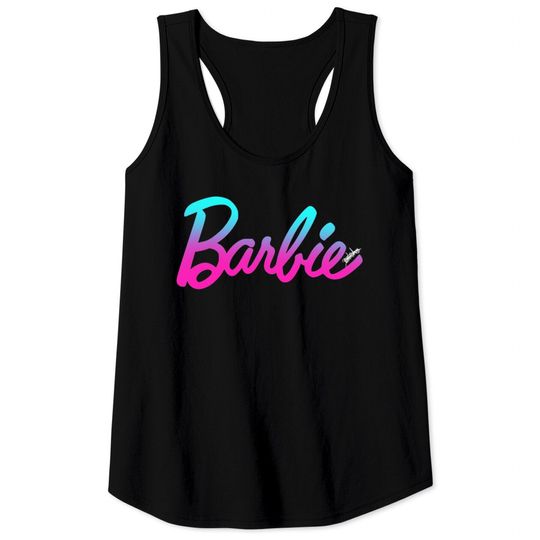 Barbie - Blue Shade logo - Barbie - Tank Tops