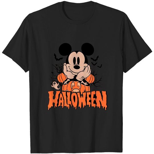 Vintage Mickey Halloween Shirt, Disney Halloween 2022